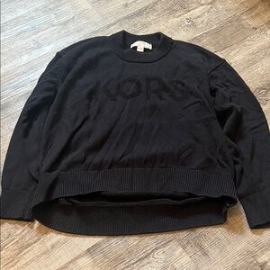 Michael Kors  Black Crewneck Sweater